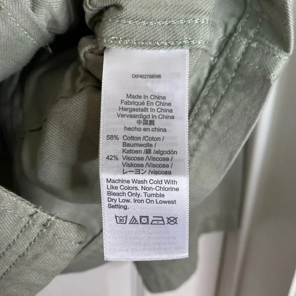 MADEWELL Southlake Military Jacket Size Small Green Utility - Picture 7 of 9